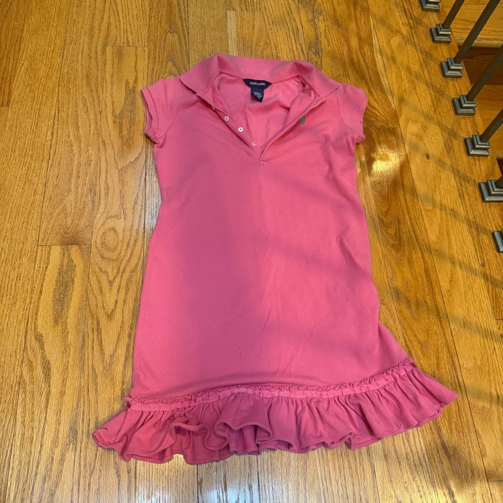 💜Ralph Lauren Coral Pink Polo Top